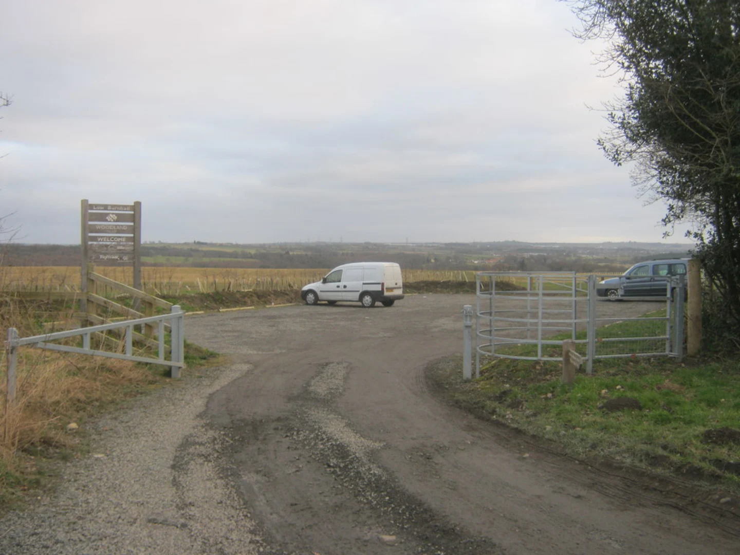 An image depicting the trail Low Burnhall Loop and its surrounding area.