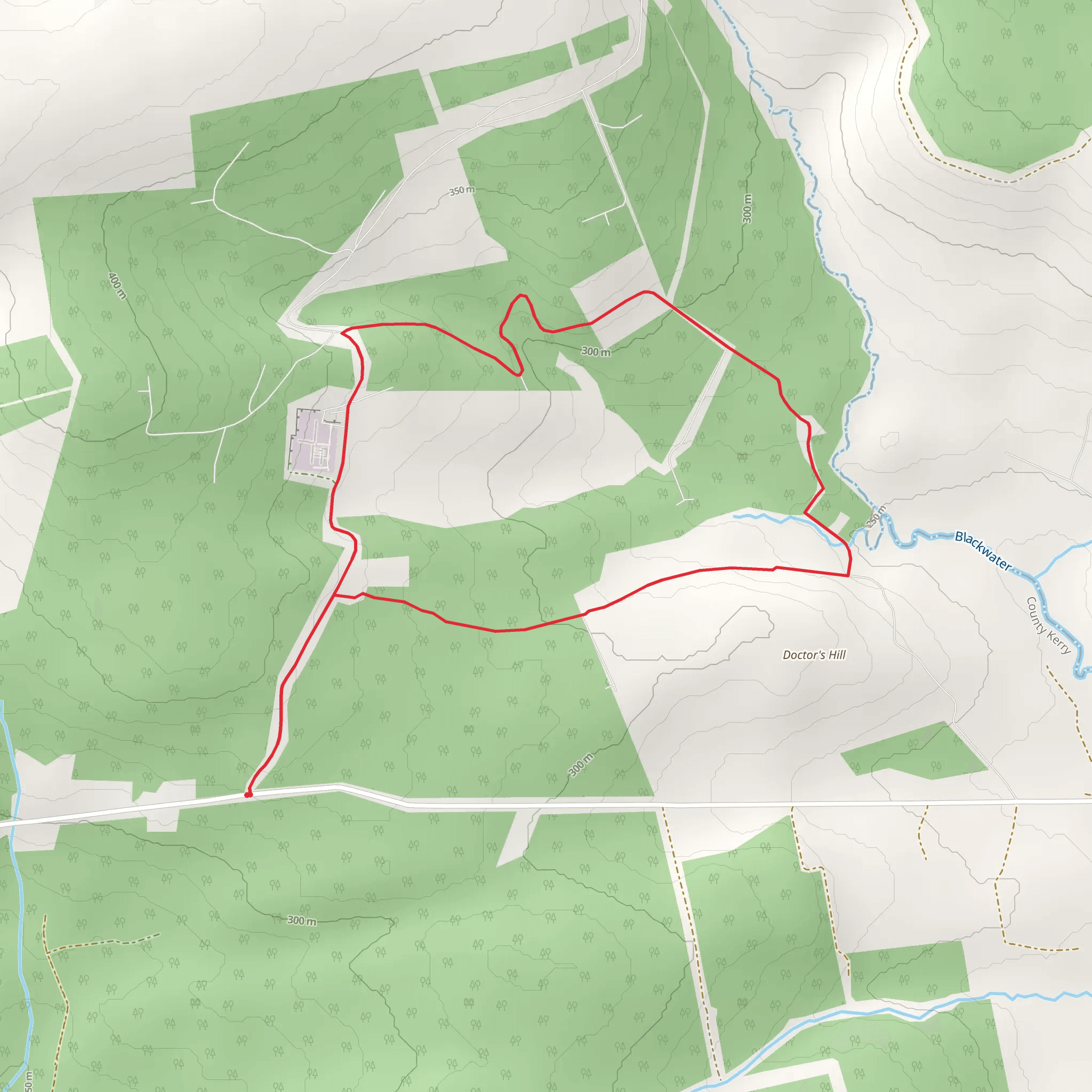 Duhallow - Doctors Hill Loop mobile static map