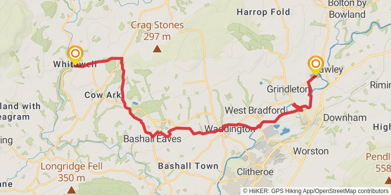Lancaster Loop stage 4 Map