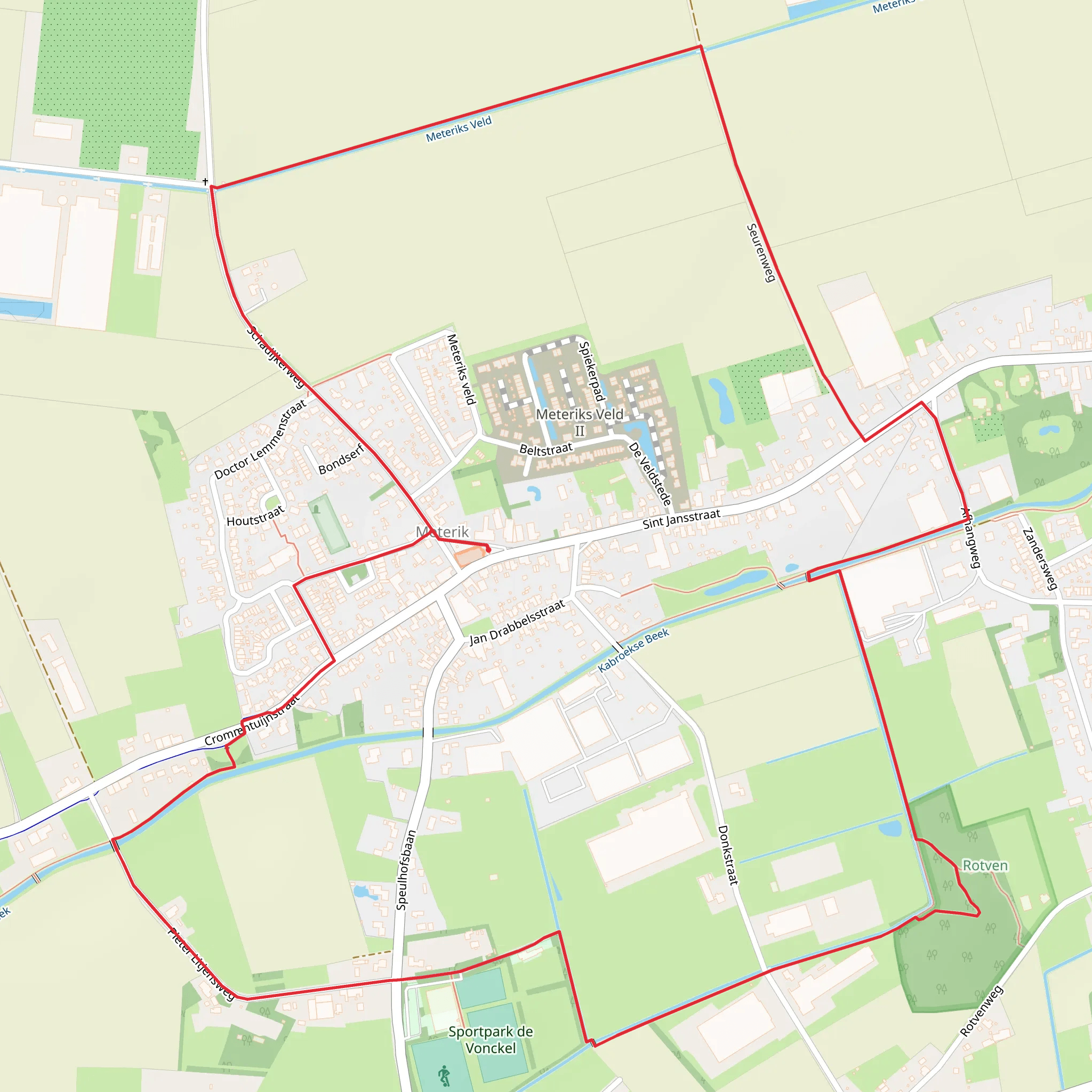 Meterik Loop mobile static map