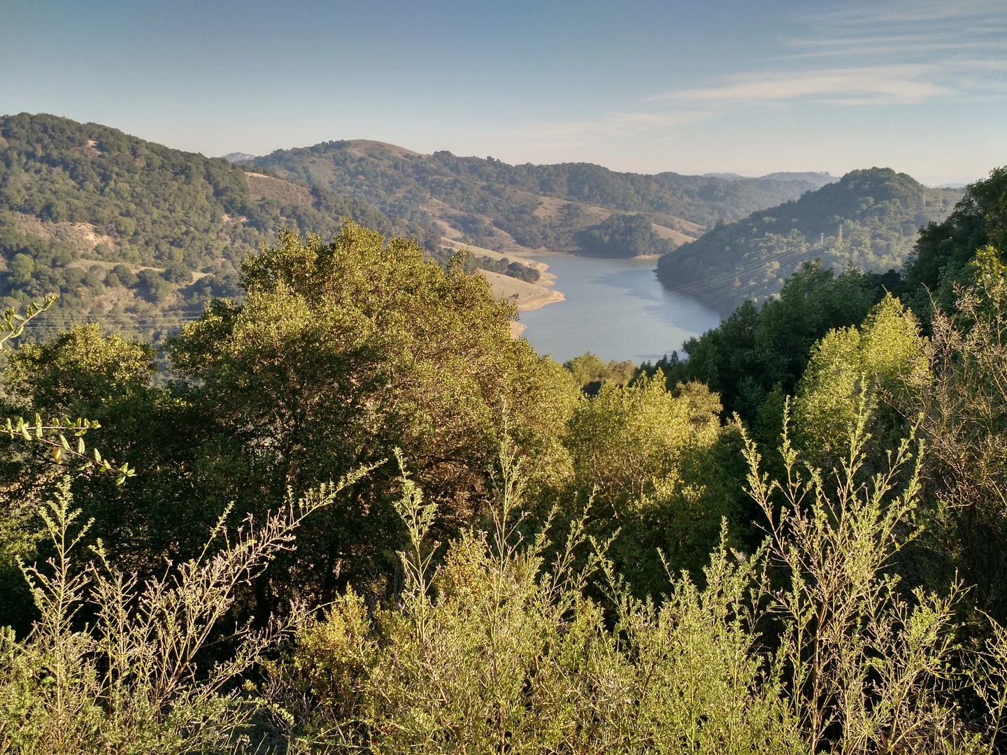 An image depicting the trail Reservoir Canyon Trail and its surrounding area.