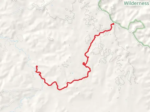 Caroline Dormon Trail from Longleaf Vista Road