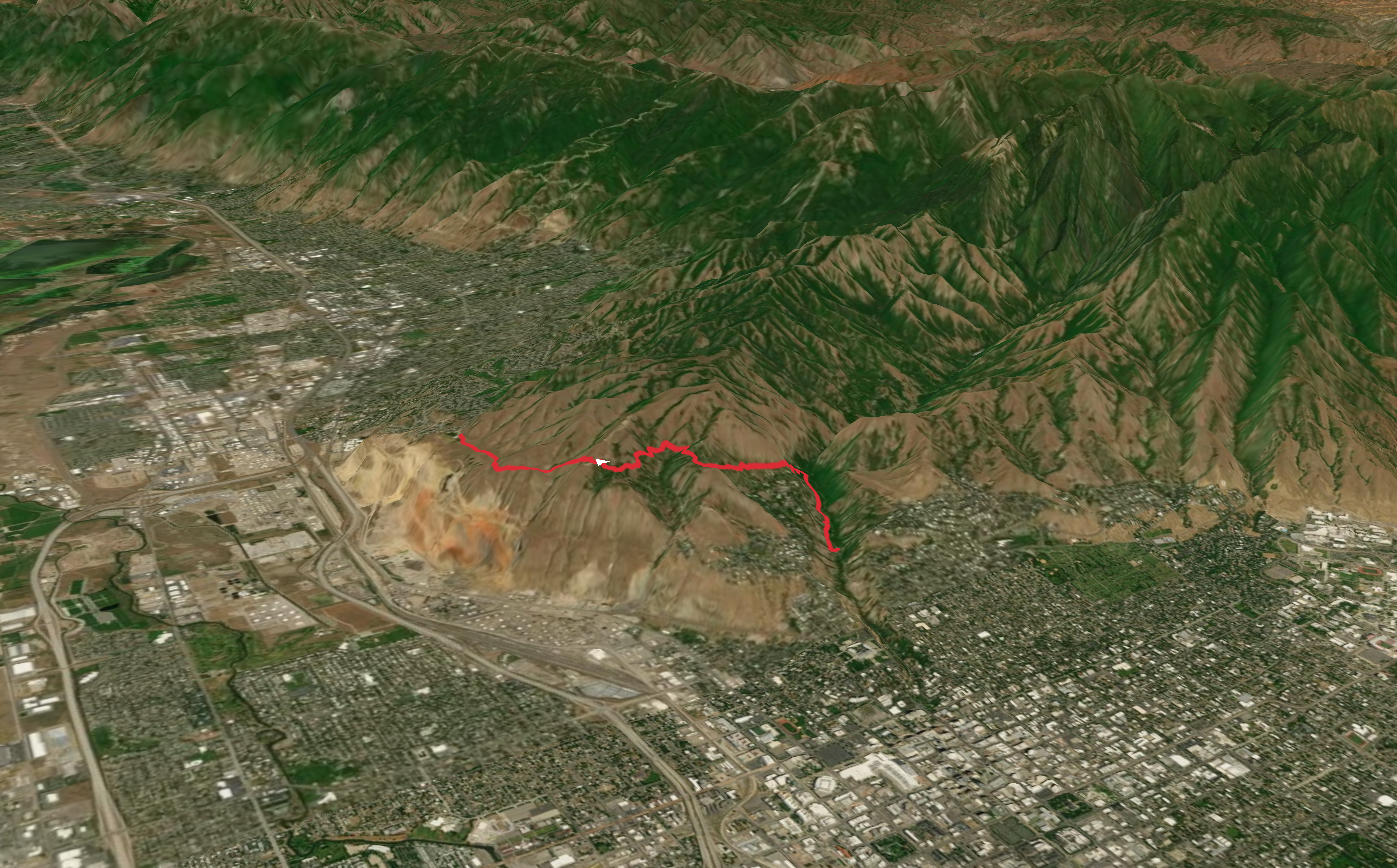 Bonneville Shoreline Trail - West City Creek Section and Terraces Trail