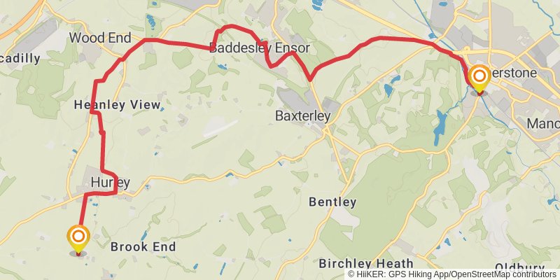 North Arden Heritage Trail stage 3 Map