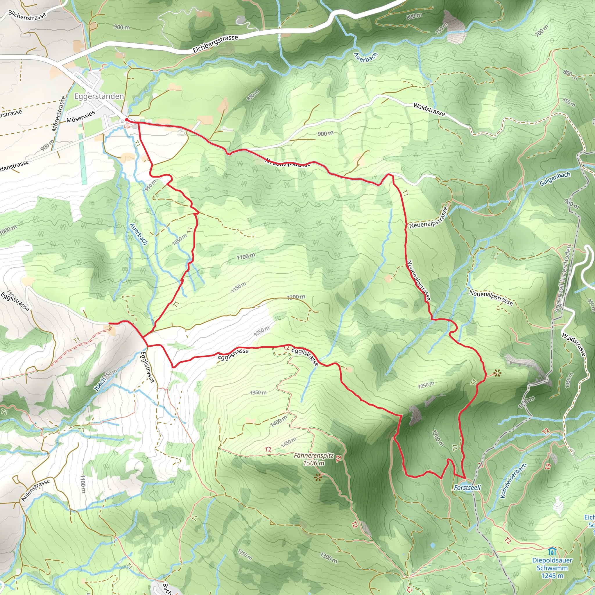 Romantik am verträumten Forstseeli mobile static map