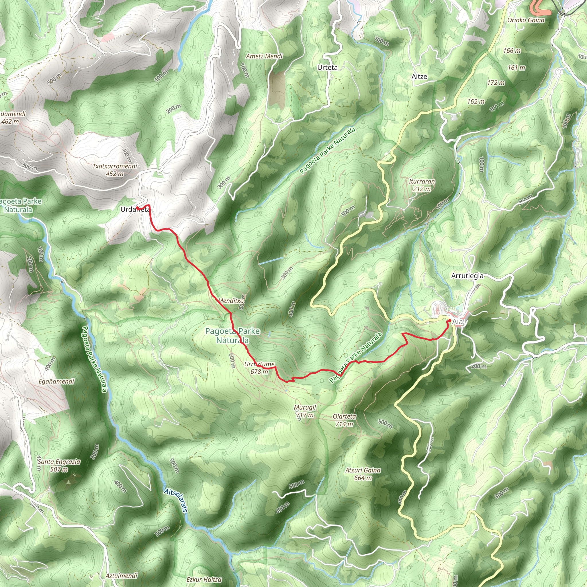 Pagoeta Cross PR GI 4002 mobile static map