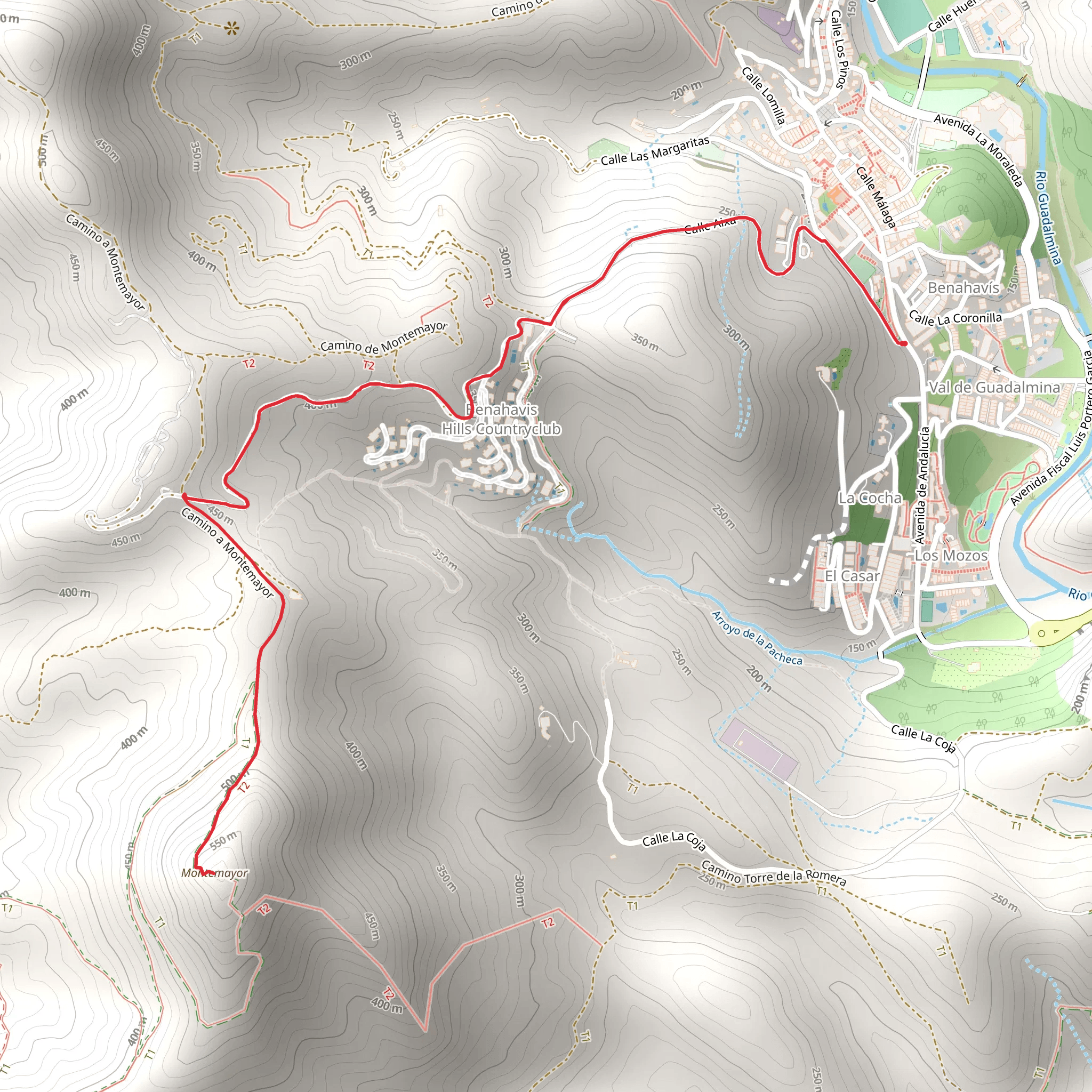 Benahavís - Montemayor Castle mobile static map