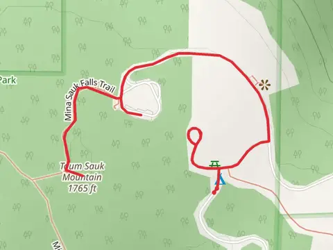 Mina Sauk Falls Trail - Short