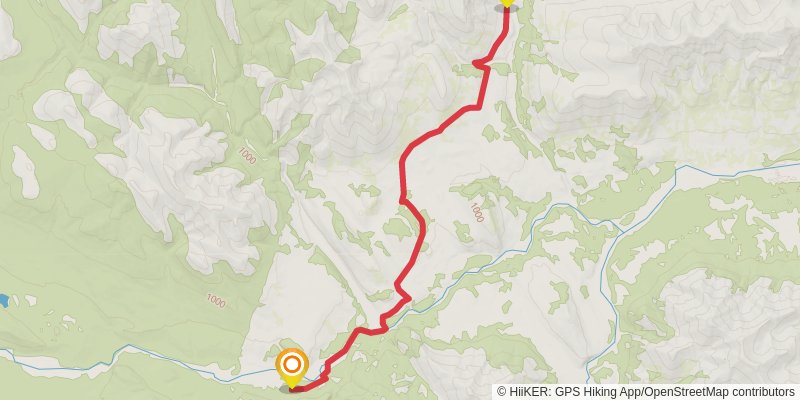 Canol Heritage Trail stage 9 Map