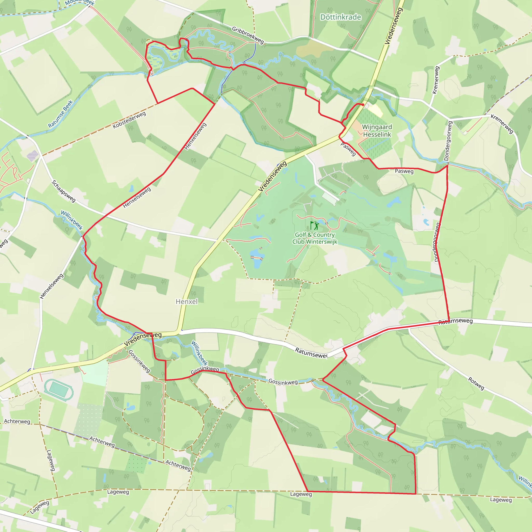 Scholtenpad and Beerninkhoek Loop mobile static map