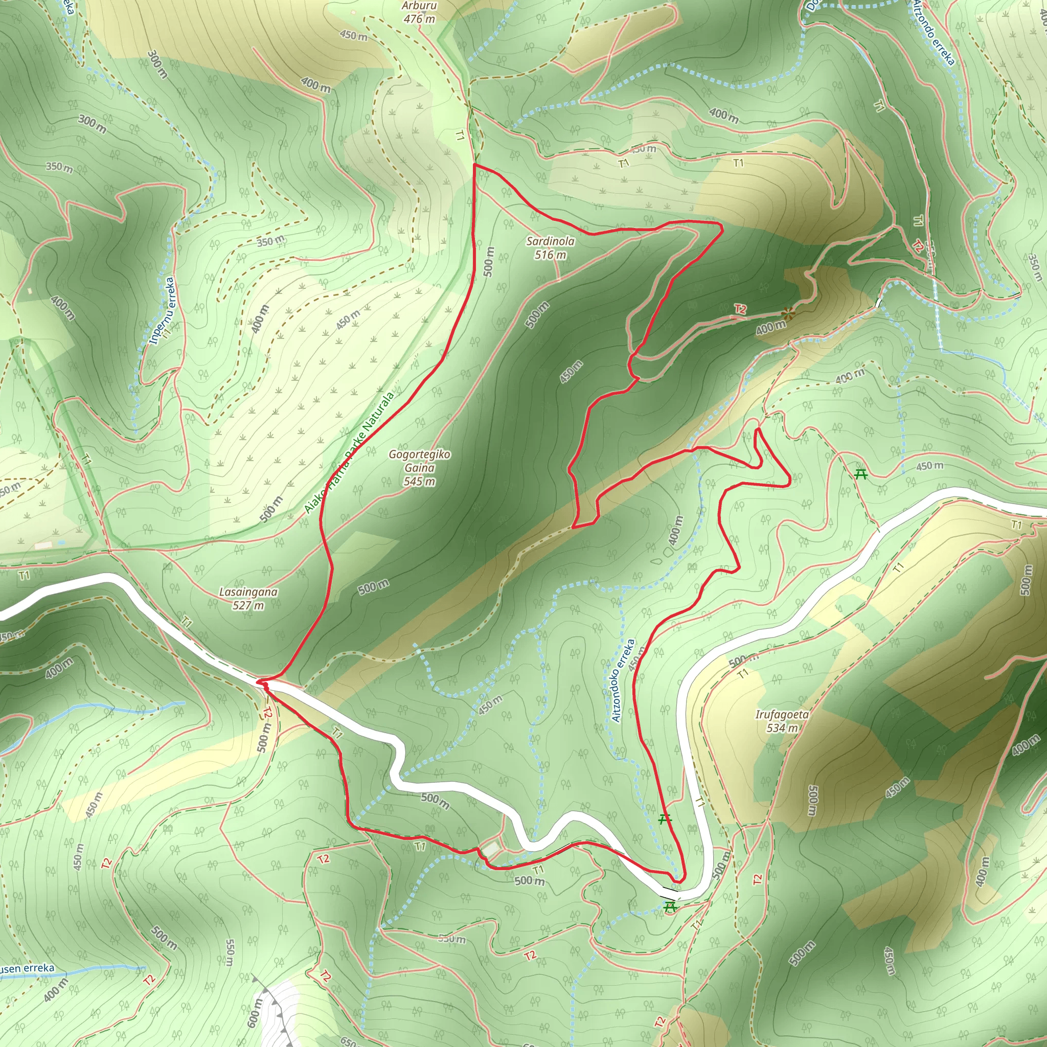 The Path of the Snowfields SL GI 1005 mobile static map