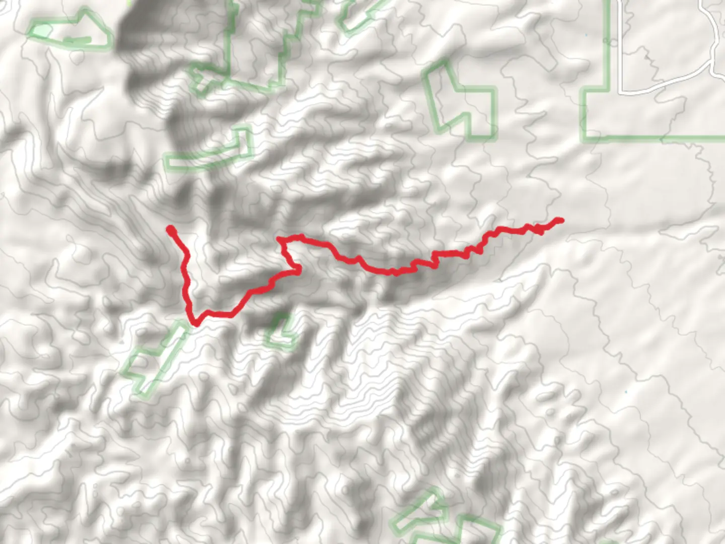 An image depicting the trail Black Canyon Trail and its surrounding area.