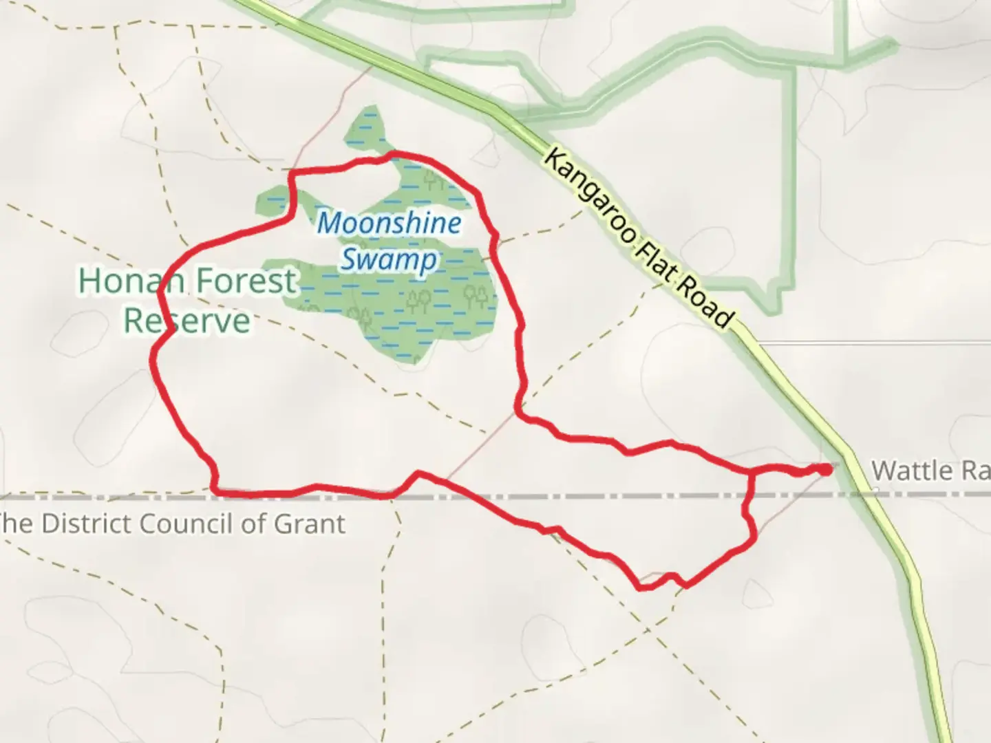 An image depicting the trail Glencoe Walking Trail and its surrounding area.