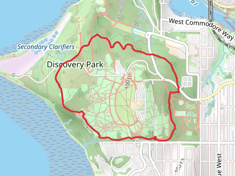Discovery Park and Capehart Forest Restoration Project Loop Trail