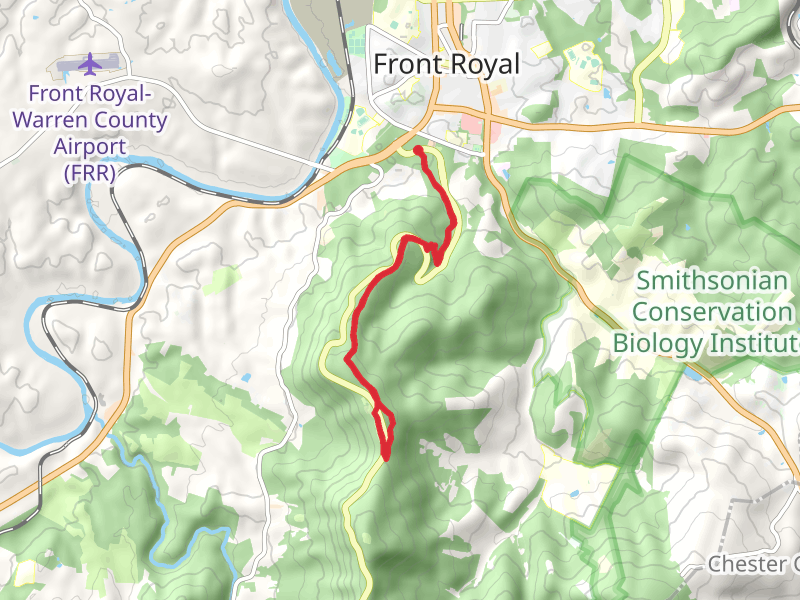 Dickey Ridge Trail - Short from Skyline Drive