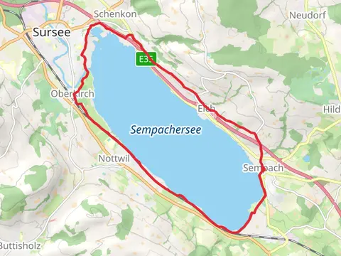 Lake Sempach Circular Path
