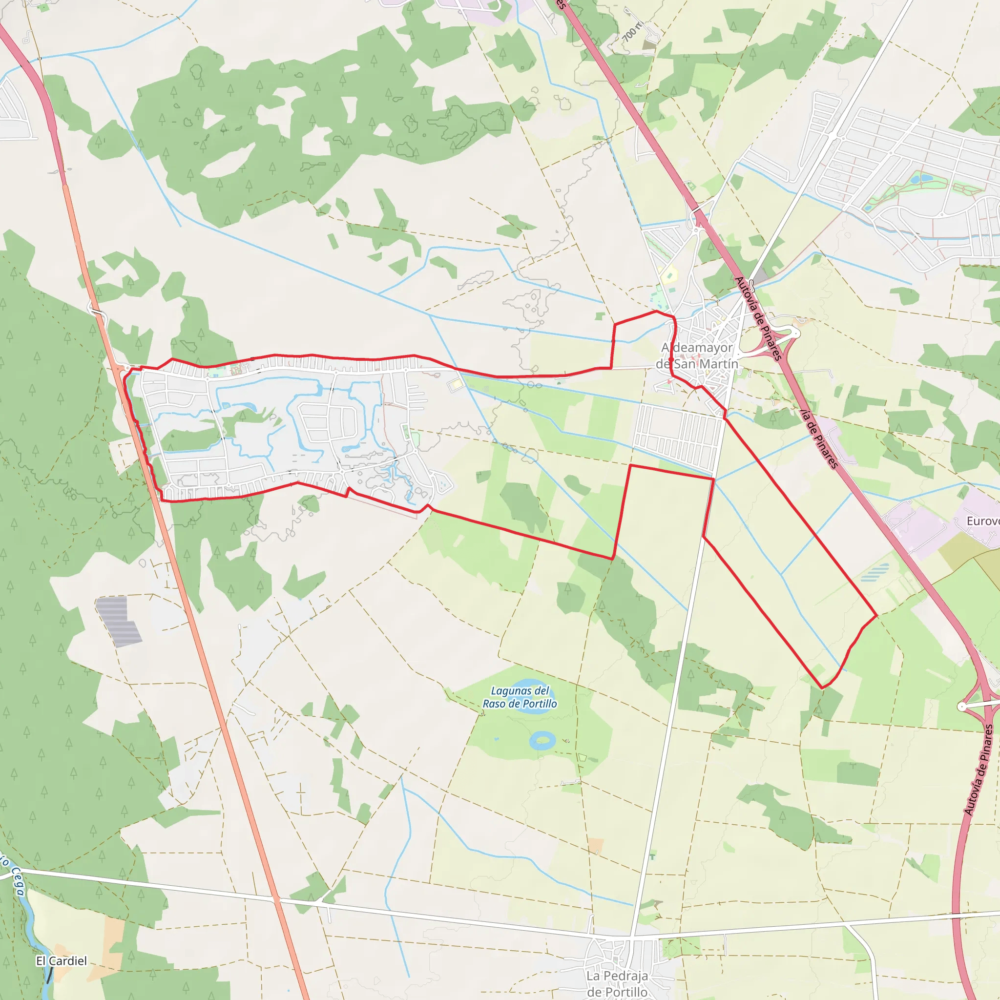 Through Fields and Wetlands PR VA 28 mobile static map
