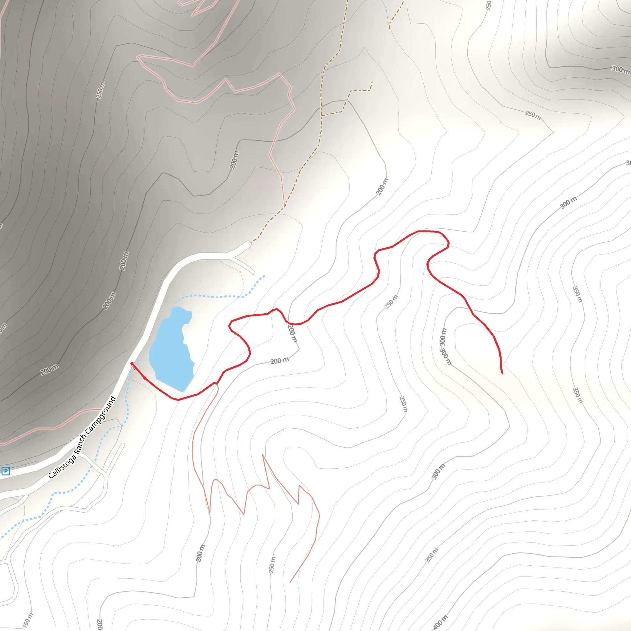 Callistoga Ranch Campground mobile static map