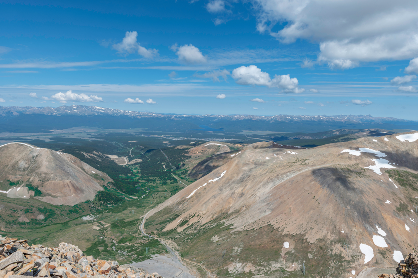 An image depicting the trail Sheep Mountain Interconnect Trail and its surrounding area.