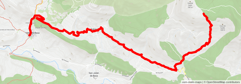 Prosecutor - Yebra de Basa PR HU 6 stage 2 Map