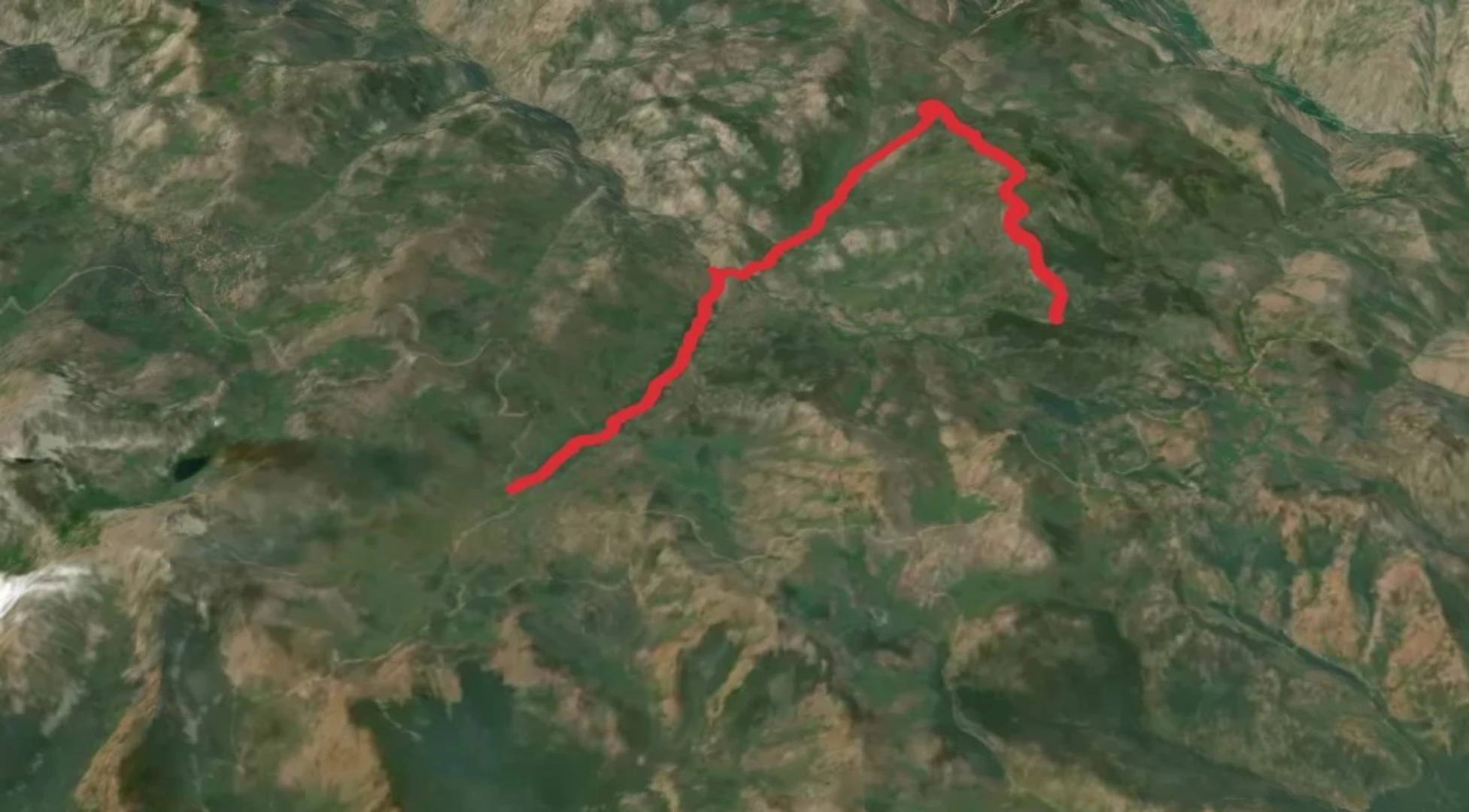 An image depicting the trail Smarty Creek Trail and its surrounding area.