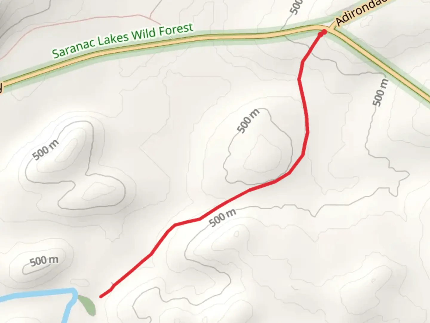 An image depicting the trail Trombly Lean to Trail and its surrounding area.