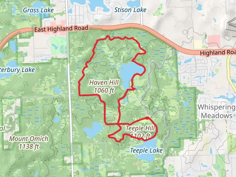 Haven Hill Lake knot