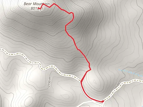 Bear Mountain Out and Back