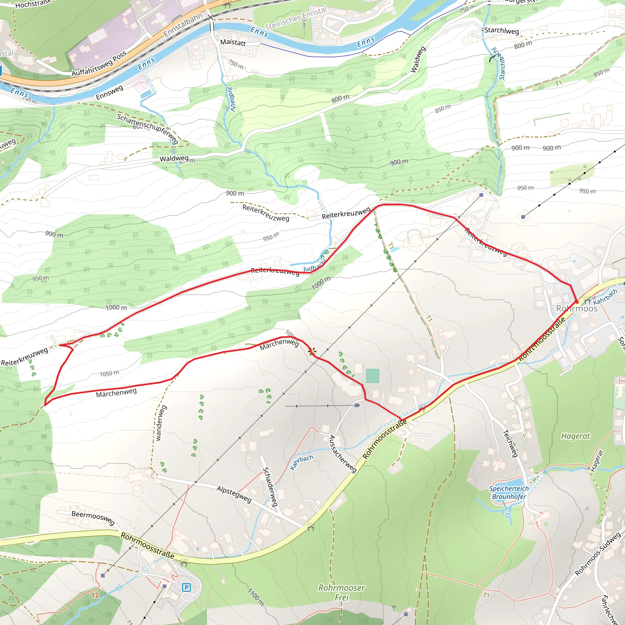 The Encounter Walk mobile static map