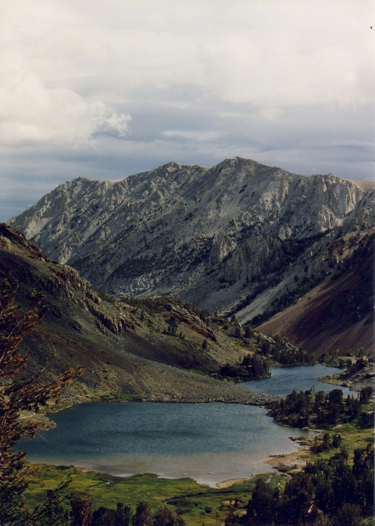 An image depicting the trail Green Creek Trail from Big Virginia Lake and its surrounding area.