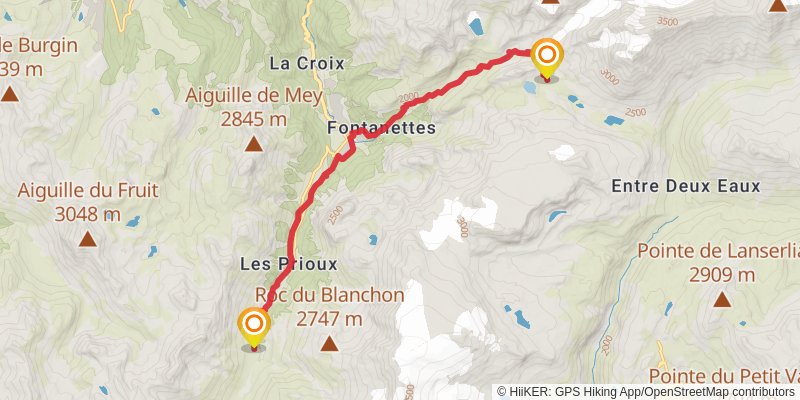 HexaTrek stage 140 Map