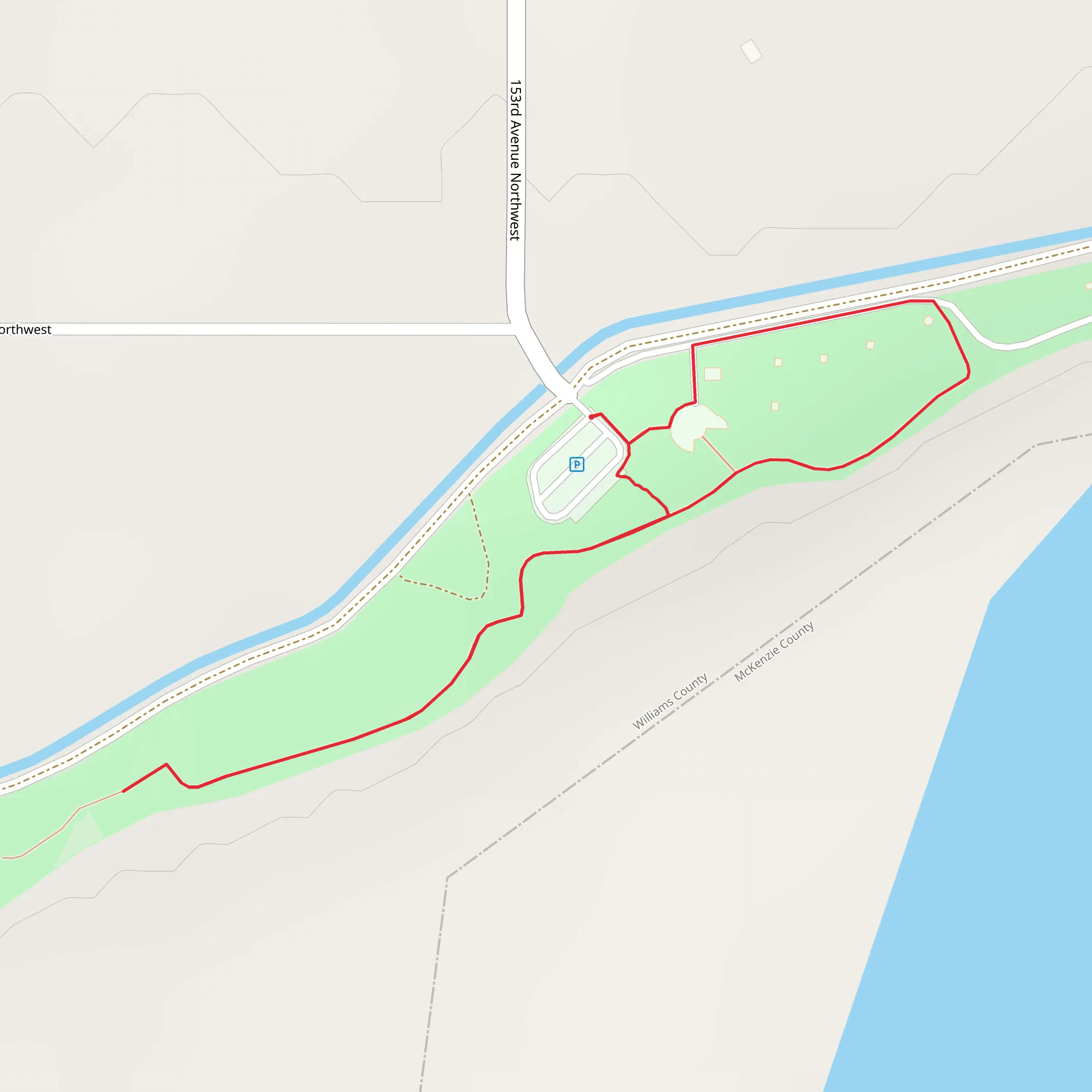 Missouri River Track mobile static map
