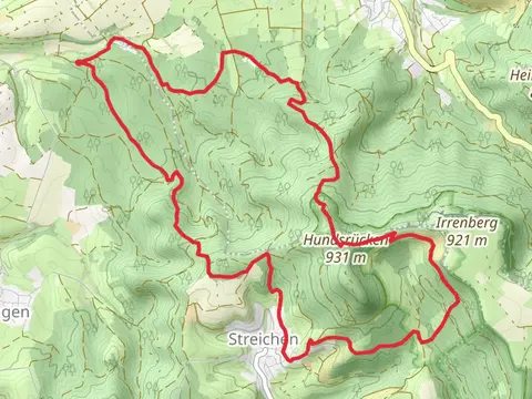 Hundsrucken Loop via Streichen