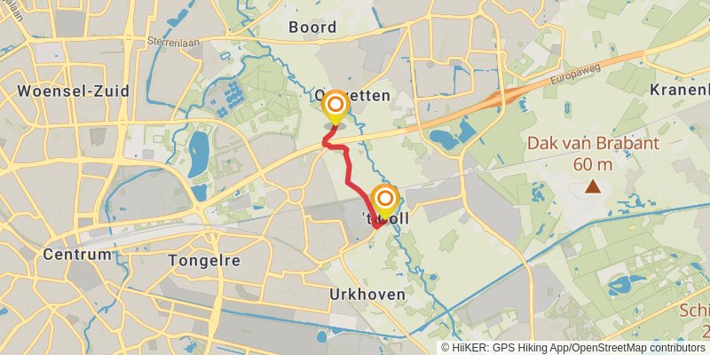 Brabants Vennenpad alt 4 Map