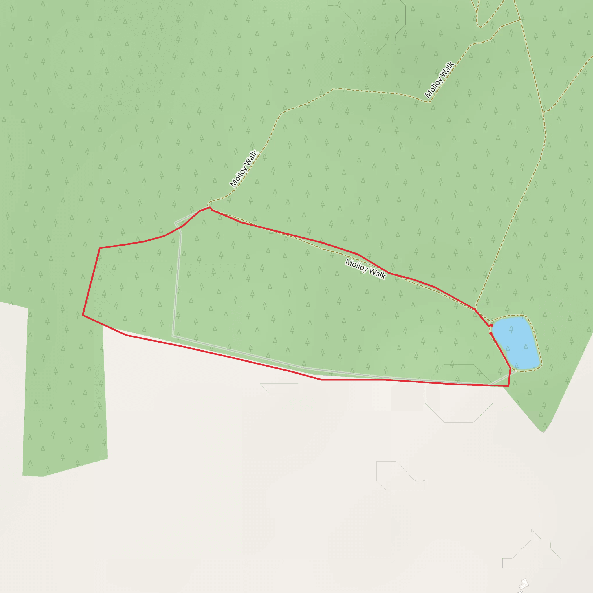 Rathwood Honeypot Nature Trail mobile static map