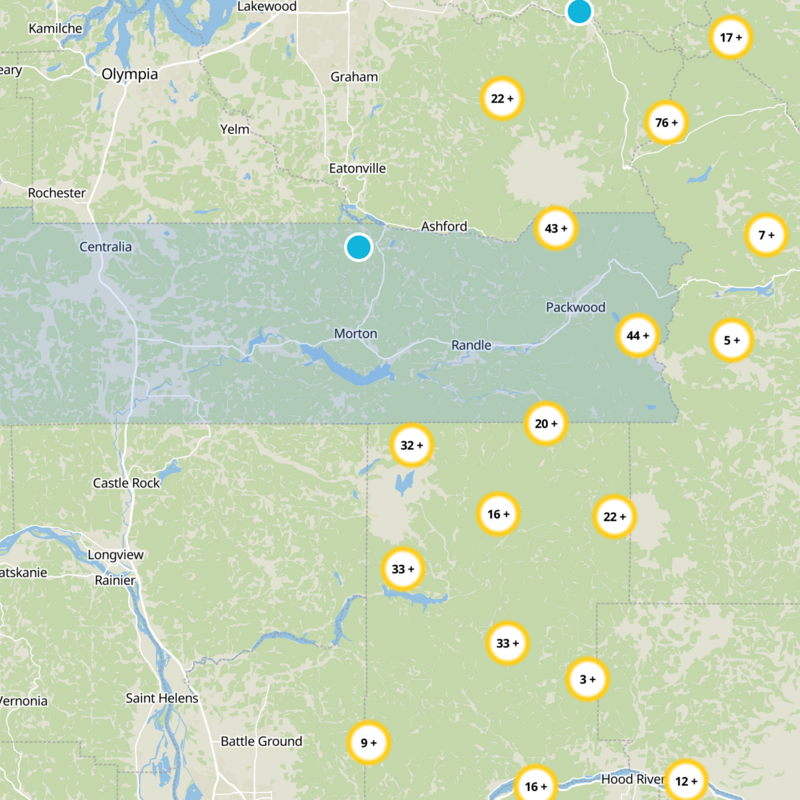 Lewis County Static Map