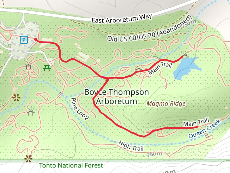 Main Trail - Boyce Thompson Arboretum