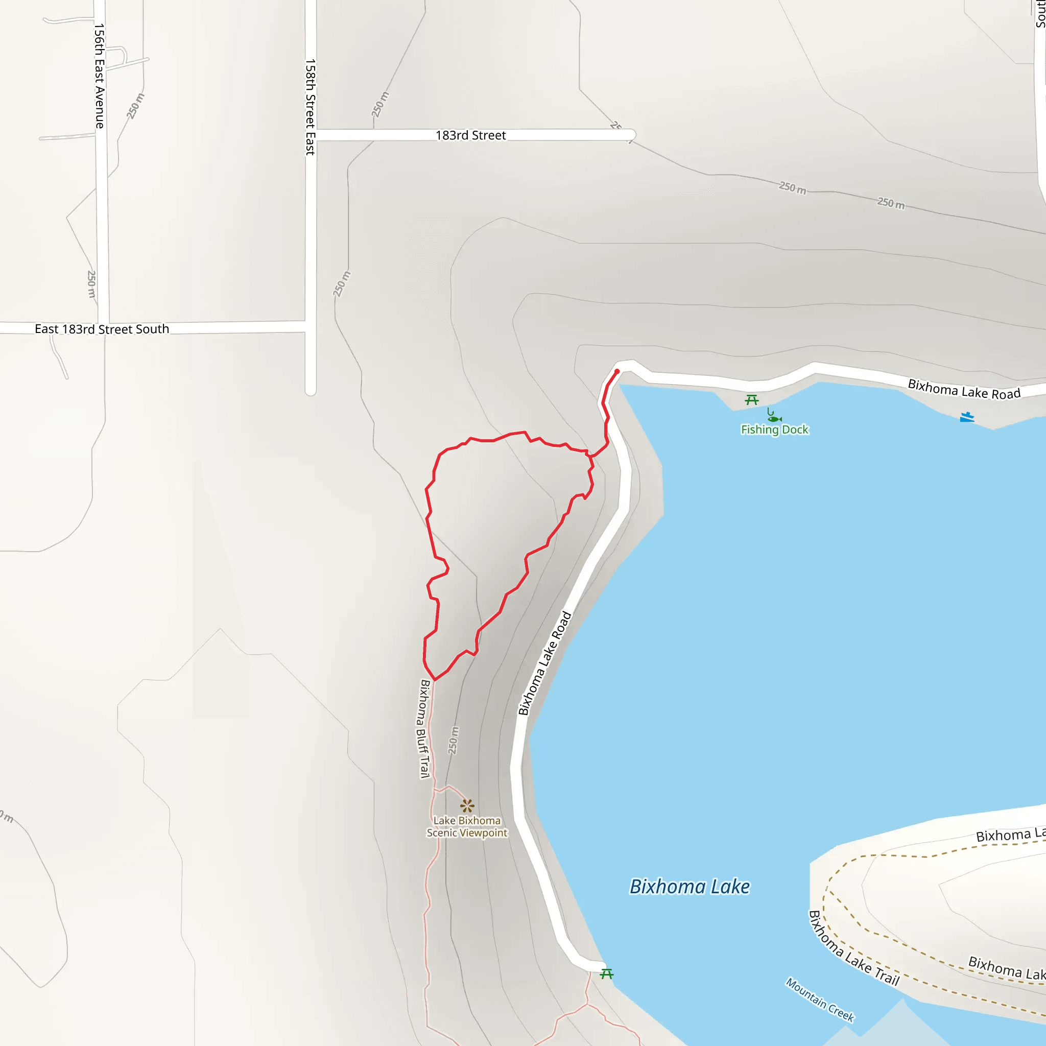 Ichabod Crane Loop Trail mobile static map