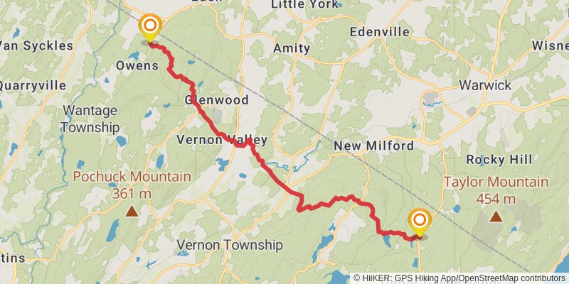 Wallkill Valley Loop stage 2 Map