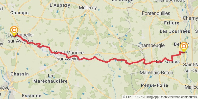 GR 13 stage 7 Map