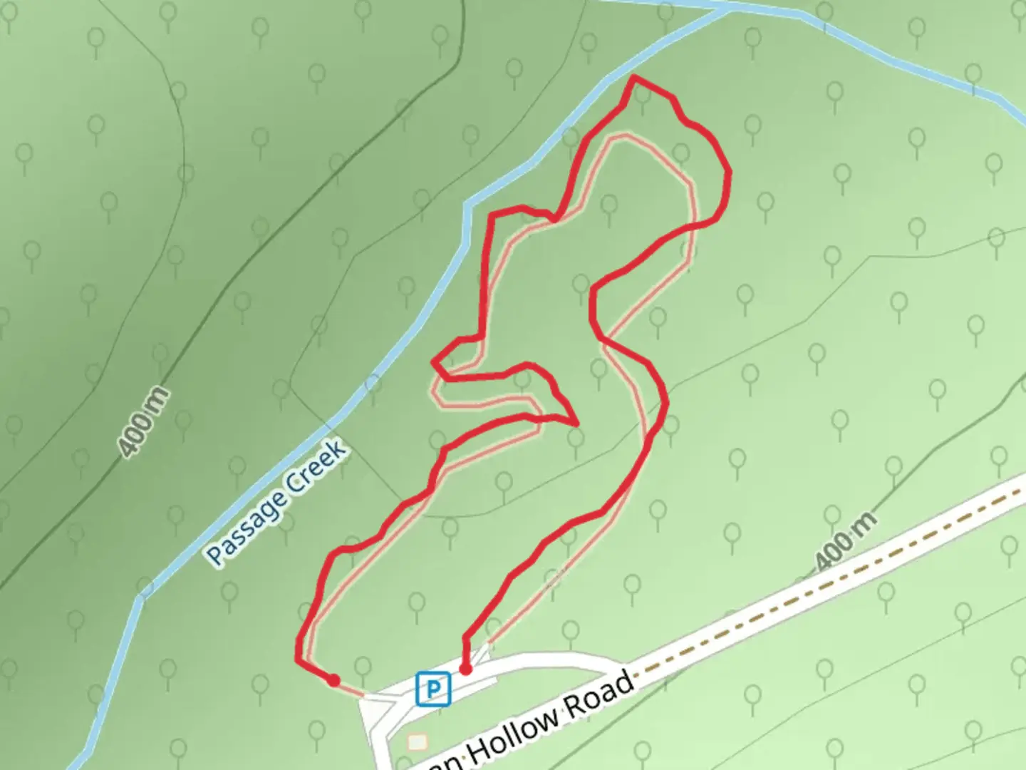 An image depicting the trail The Lions Tale Trail and its surrounding area.