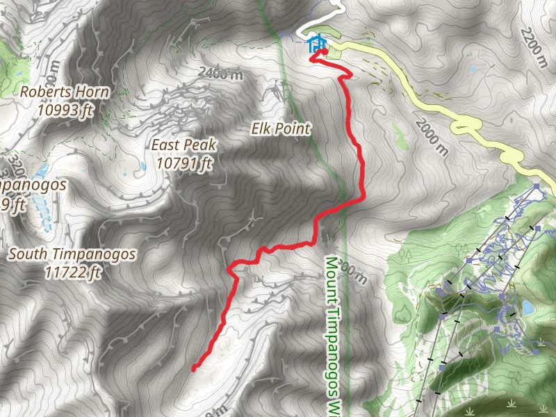 Big Provo Cirque Trail