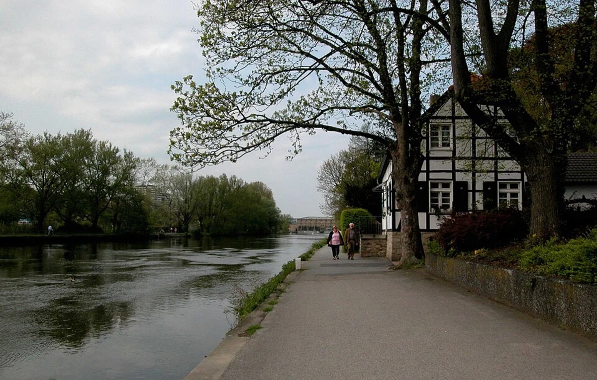 Neckar via Odenwald Vogesen Weg and Leinpfad