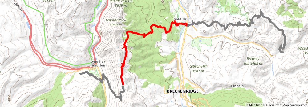 American Discovery Trail South Route stage 247 Map