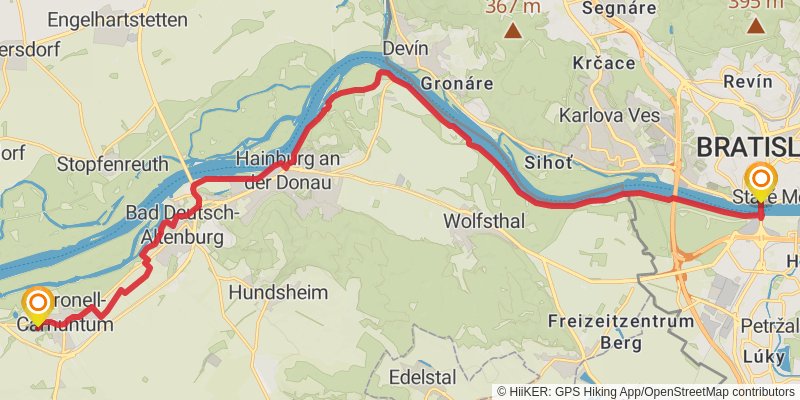 Sultans Trail stage 5 Map