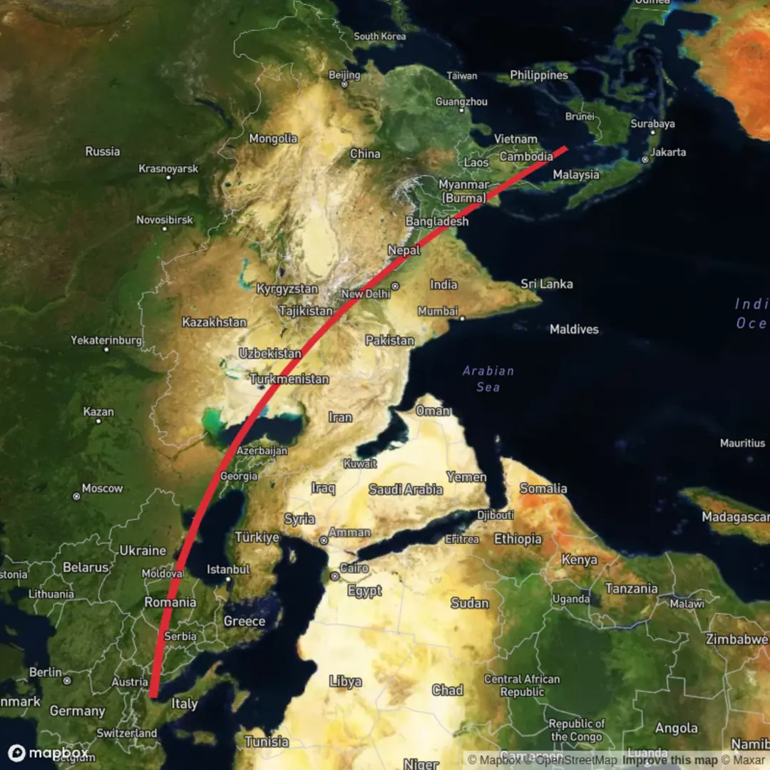 An image depicting the trail Buy Fioricet Online No Rx Home Arrival Time Reduced and its surrounding area.