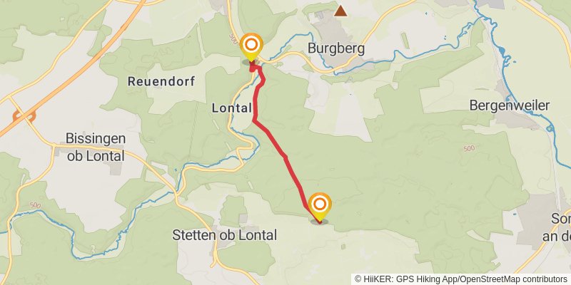 Albschäferweg alt 1 Map