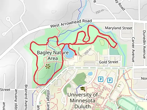 Rock pond via Bagley Trail west Loop