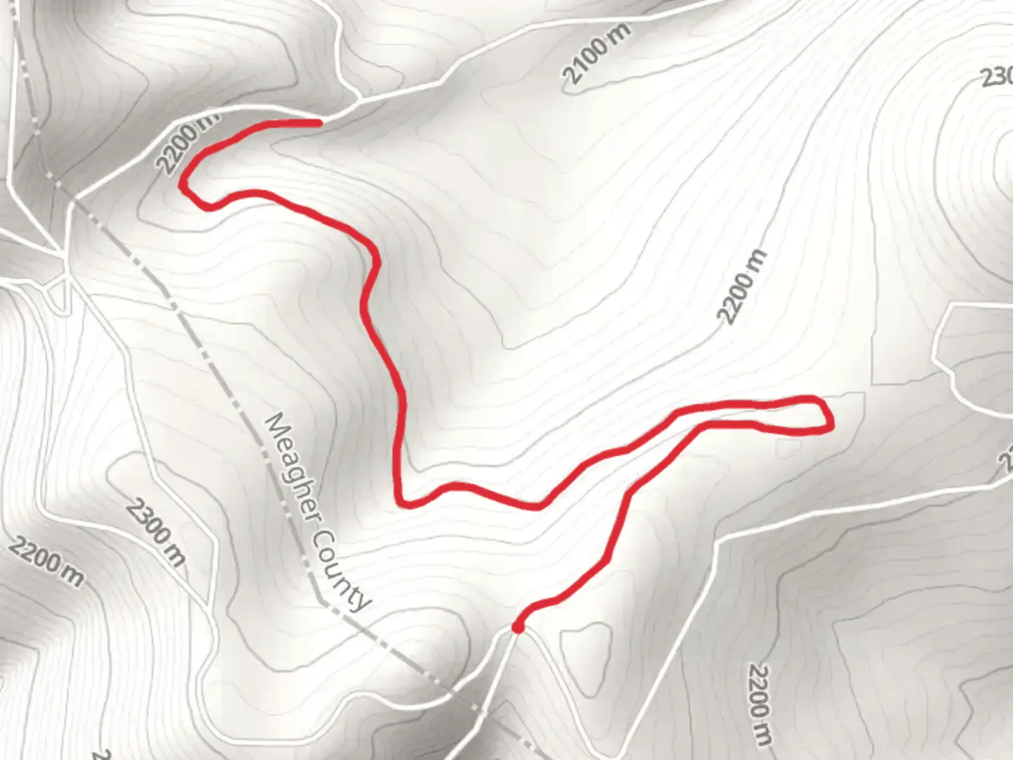 An image depicting the trail Little Camas Creek Trail and its surrounding area.