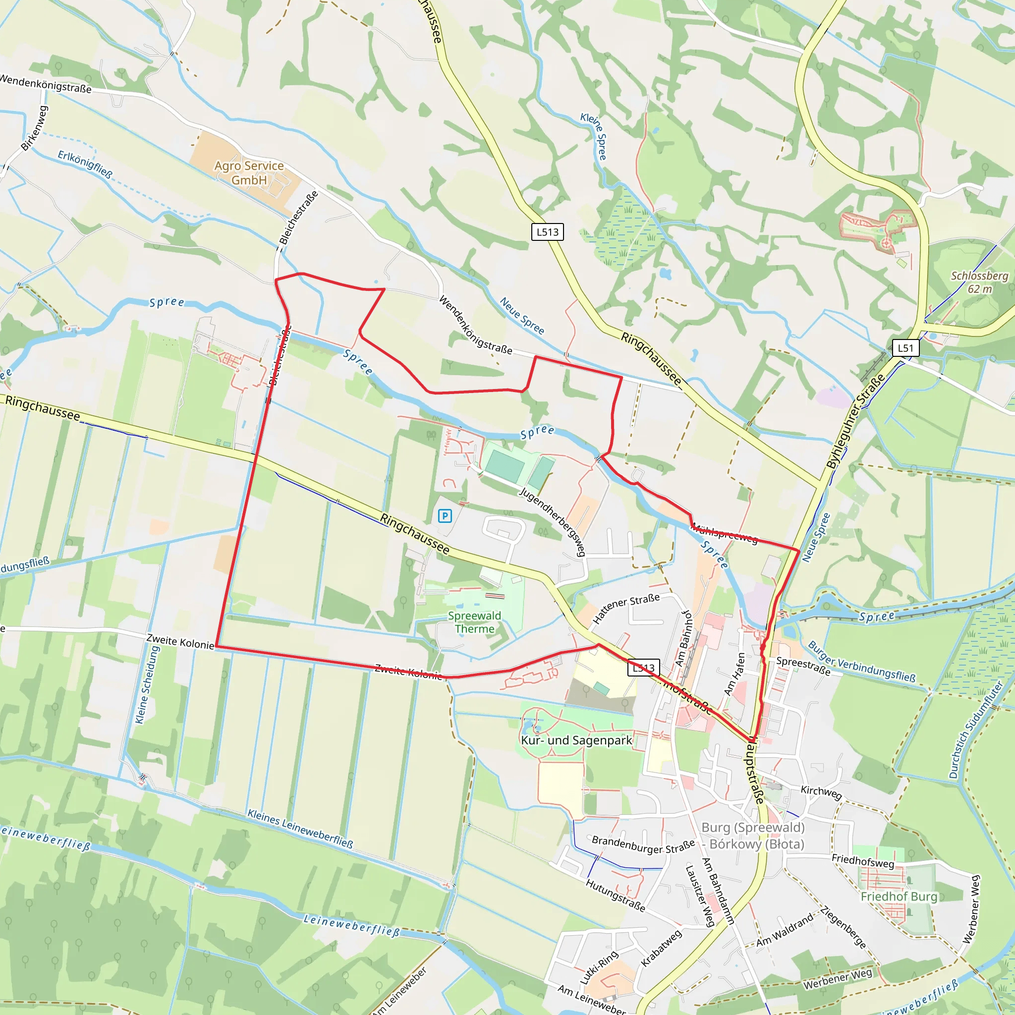 Rund um Burg-Dorf mobile static map